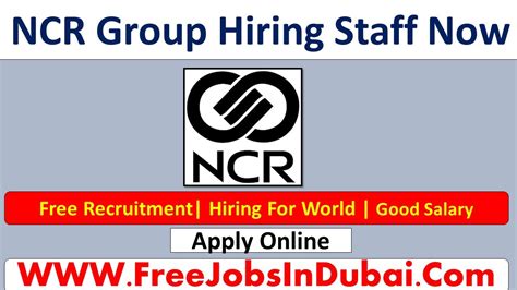 NCR JOB VACANCIES .